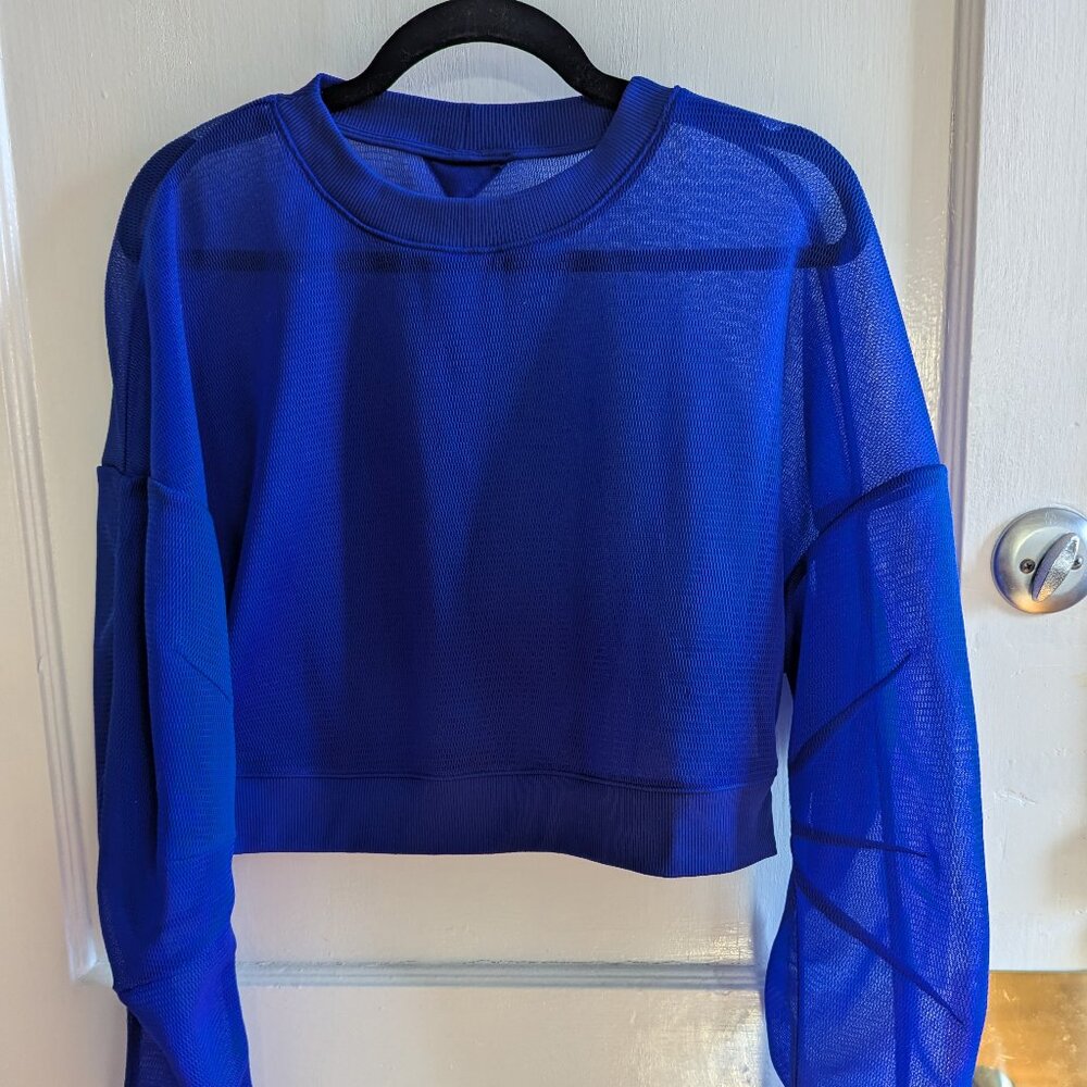 ALO Yoga Row Long Sleeve - Sapphire